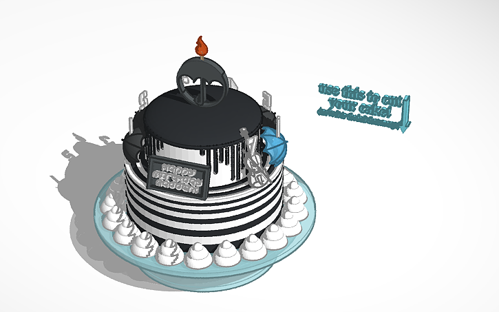 3D design The Umbrella Academy Cake That's Definitely ...