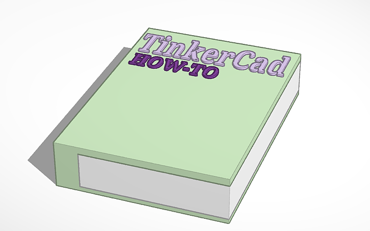 3D design BOOK - Tinkercad