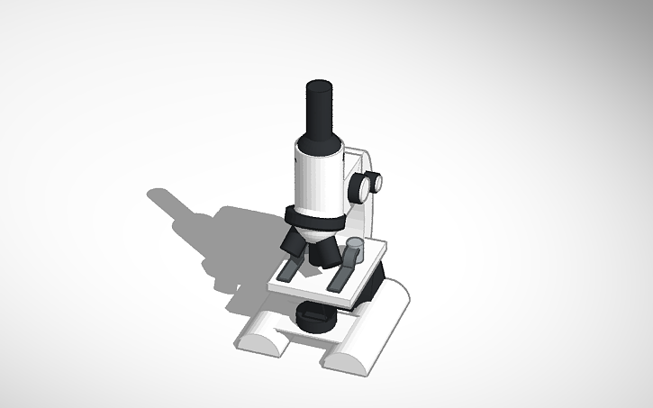 3D design microscope - Tinkercad