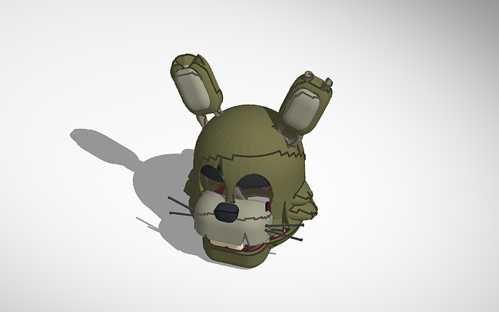 3D design Spring Trap Head | Tinkercad