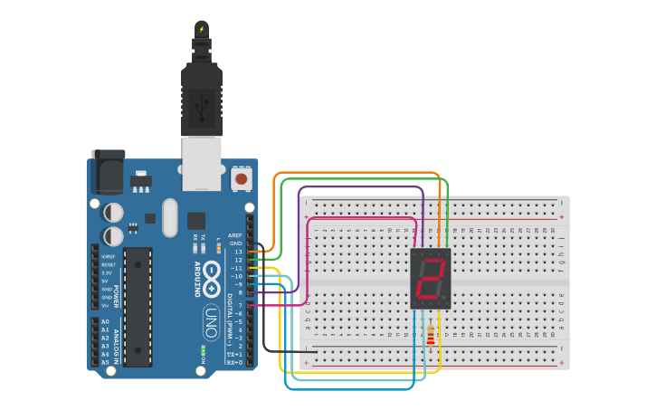 Circuit design relojero - Tinkercad