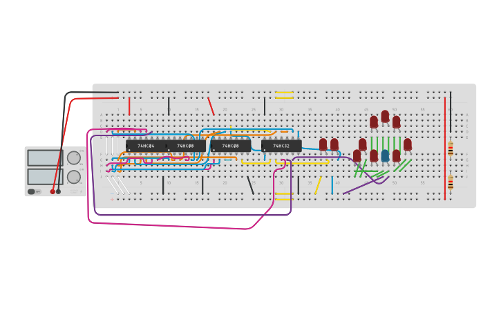 Circuit design Kim | Tinkercad