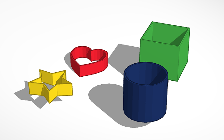 3D design EJERCICIO 10: Ahuecar y Agrupar | Tinkercad