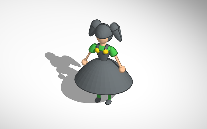 3D design fnac3 Mary Schmidt (Copy of GIRL MODEL) - Tinkercad