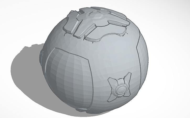 3D design rocket league ball - Tinkercad