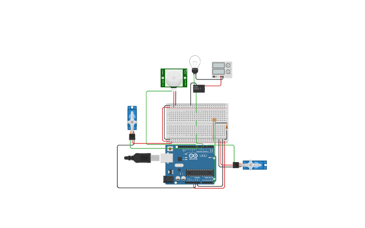 Circuit design Trabalho Final - IoT | Tinkercad