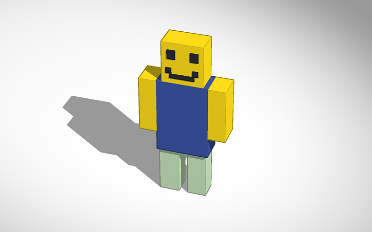 Default Robloxian Model Tinkercad - 3d design roblox robloxian 2 0 r6 tinkercad wholefedorg