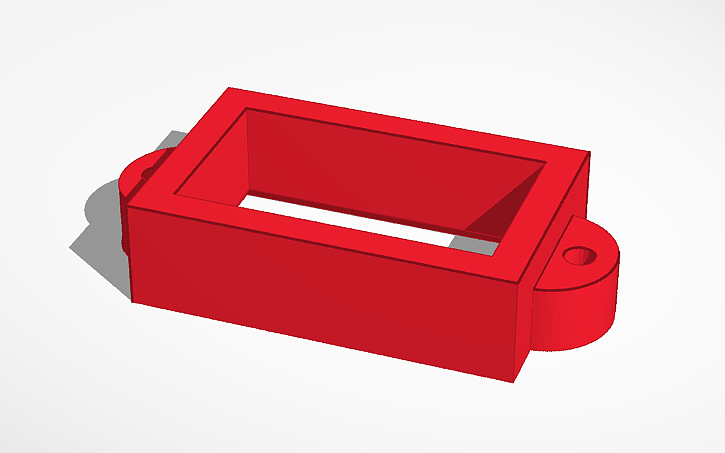 3D design Temperature Module Case for Filament Holder v3 - Tinkercad