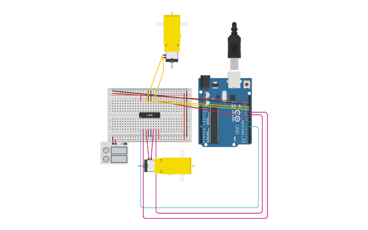 Circuit design Tarea Individual Arduino | Tinkercad