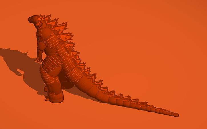 3d Design Thermonuclear Godzilla 