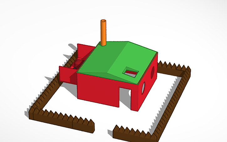 3D design Дом | Tinkercad