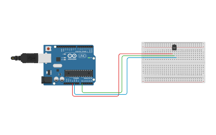 Circuit design Arduino Uno Sensor 3. | Tinkercad