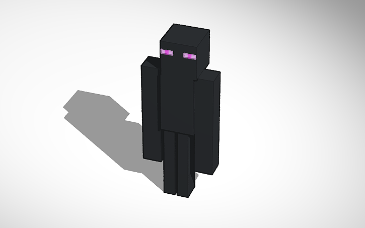 3D design Enderman | Tinkercad