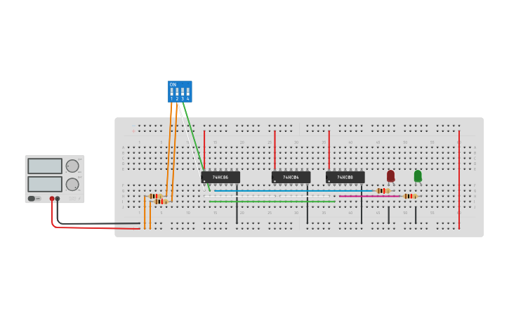 Half Subtractor Tinkercad Half Subtractor Tinkercad