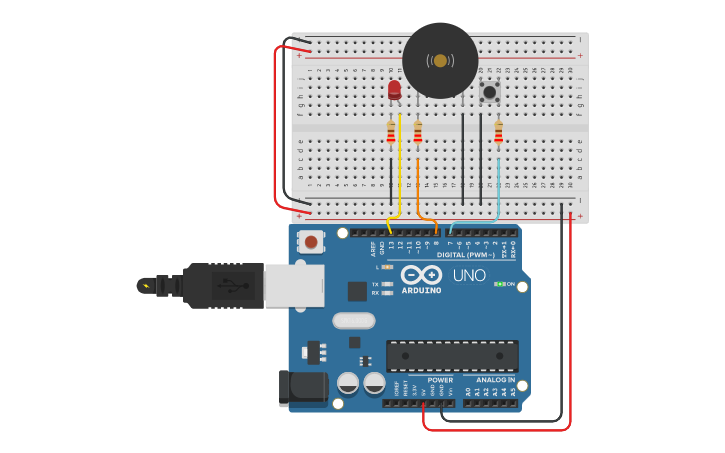 Circuit design Zumbador | Tinkercad