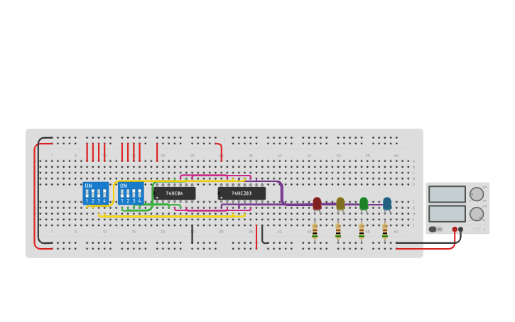 Circuit design Activity 4 Problem No. 2 | Tinkercad