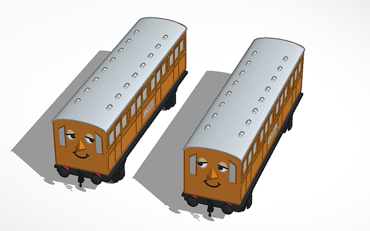 3D design Annie and Clarabel - Tinkercad