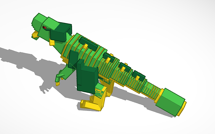 3D design armiger rex - Tinkercad