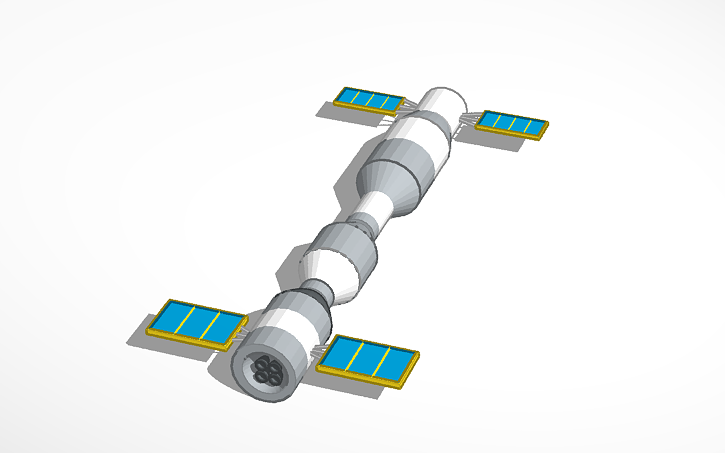 3D design Космическая станция | Tinkercad