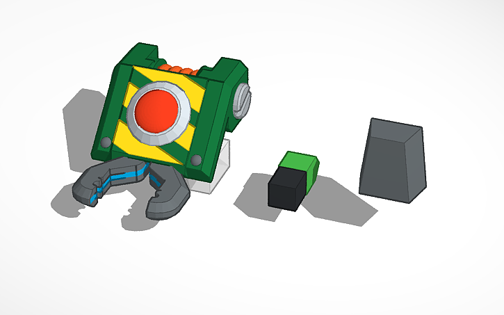 3D design Cable Bot (WIP) Tinkercad