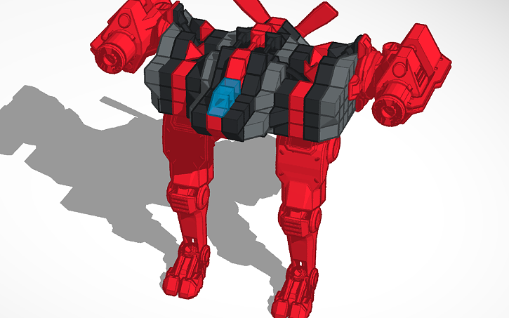 3D design Sprinter Mech Nightingale - Robocraft | Tinkercad