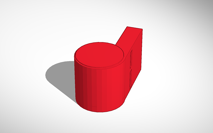 3D design WHISTLE - Tinkercad