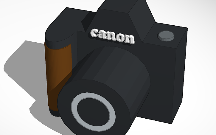 3D design Camera topper #adskPencilChallenge - Tinkercad