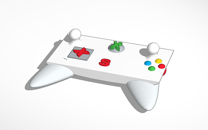 3D design Controller - Tinkercad