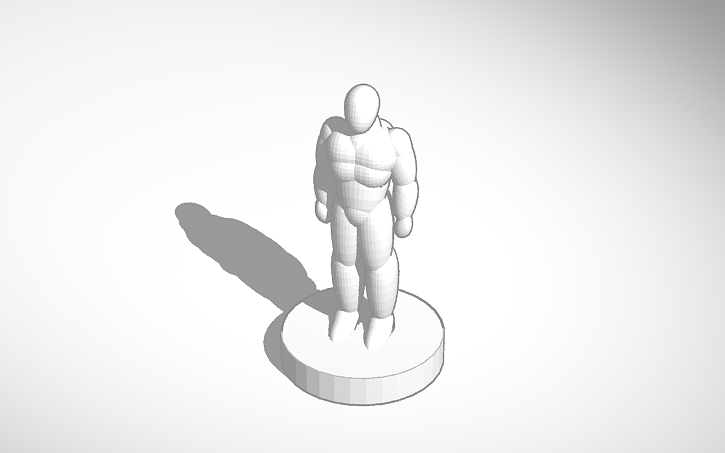 3D design Copy of Jim Muscleman, Professional Tinkerdummy - Tinkercad