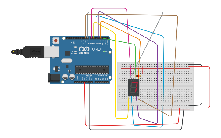 Circuit design exercicio 4 | Tinkercad