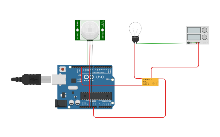 Circuit Design Pir Circuit - Tinkercad