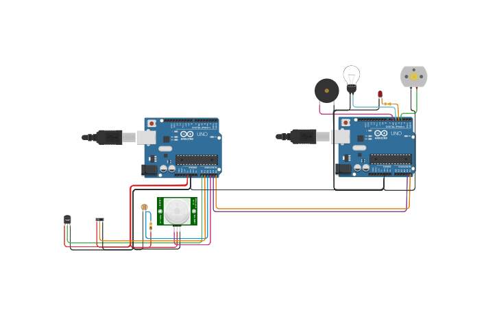 Circuit design Proyecto - Tinkercad