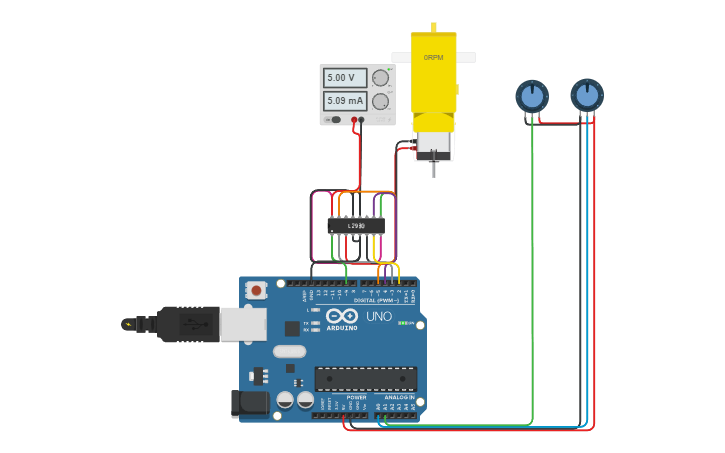 Circuit design PID - CONTROLE - 150822 - Tinkercad