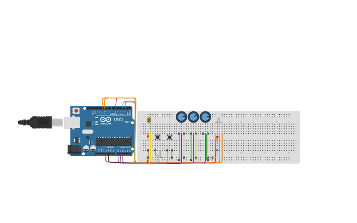 Circuit design Midterm exam - Tinkercad