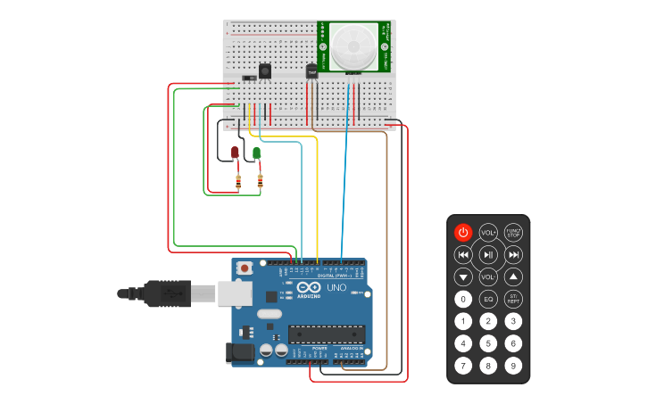 Circuit design arduino shakes&dor - Tinkercad