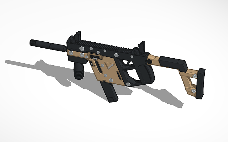 3D design kriss vector - Tinkercad