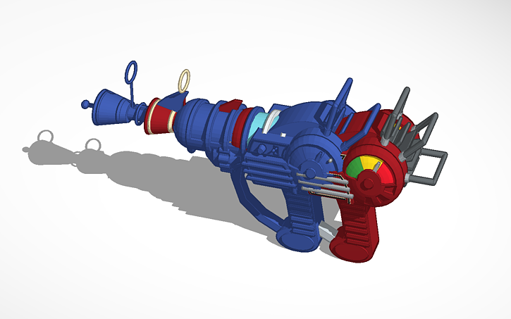 3D design Copy of Ray Gun | Tinkercad