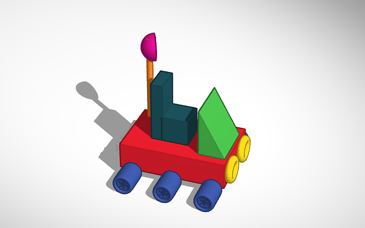 3D design Rover by David - Tinkercad