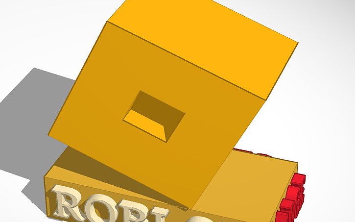 3D design Roblox for GTG - Tinkercad