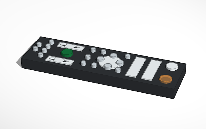 3D design Telecommande BEAMER | Tinkercad