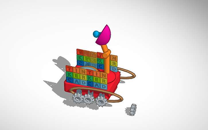 3D design мАрсаход - Tinkercad