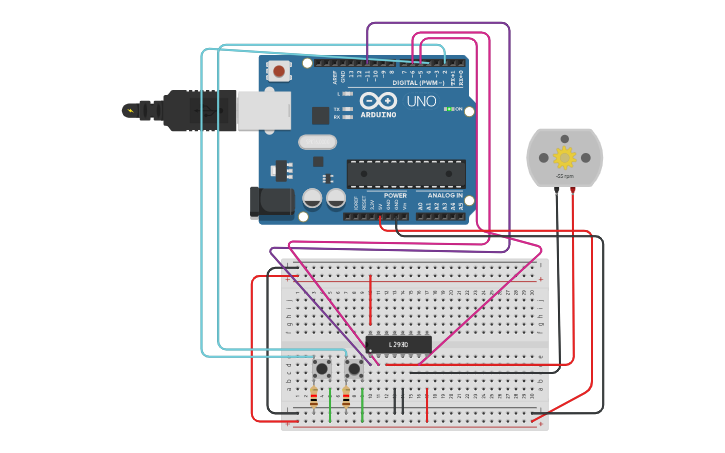 Circuit design №7 - Tinkercad
