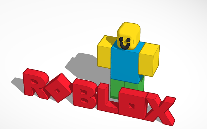 3D design Roblox Logo - Tinkercad
