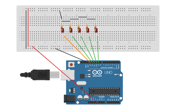 Circuit design tp3-2 | Tinkercad