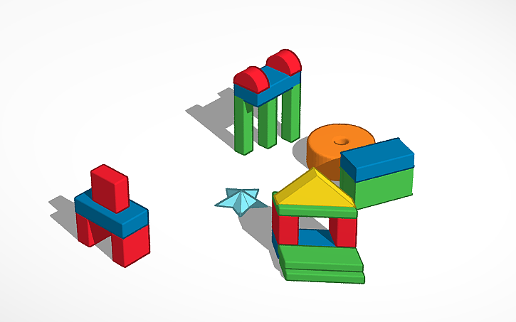 3D design Copy of Tinkercad Blocks | Tinkercad