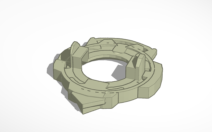 3D design Breaker Blade Forge Disc | Tinkercad