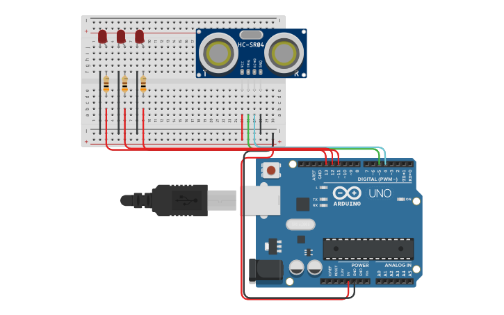 Circuit design SENSOR | Tinkercad