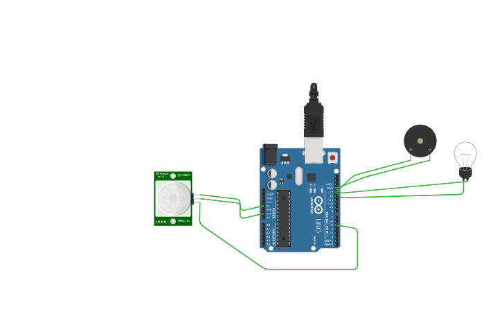 Circuit Design Pir Sensor In Arduino Tinkercad 2806