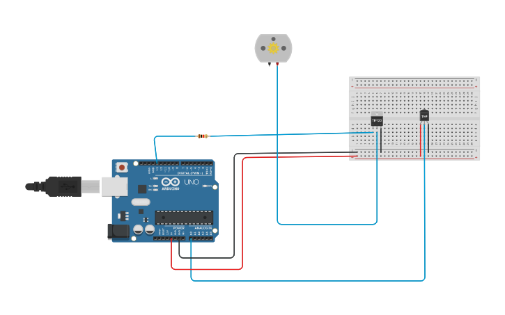Circuit design TUGAS EMBEDDED SYSTEM - INDIRA 1 | Tinkercad