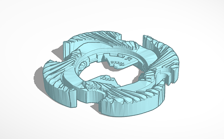 3D design Whirlwind Layer - Tinkercad